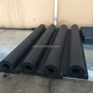 Equipamento marinho jetty fender usado para porta