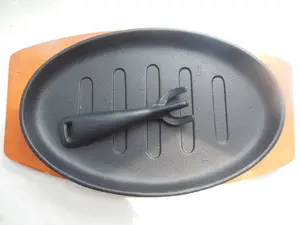 一个升级版的泛铸铁 steak 盘，韩国烧烤煎锅, 烧烤盘铁板烧多功能家居