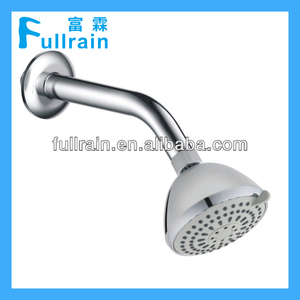 Fullrain ABS Plastic Round Bathhouse/Bathroom Top <span class=keywords><strong>Shower</strong></span> Head Sprinkler - Product Image 1