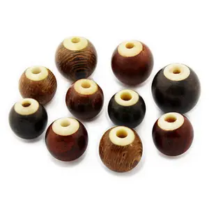 Wood Wenge 大孔 Bauble LuLu 珠子