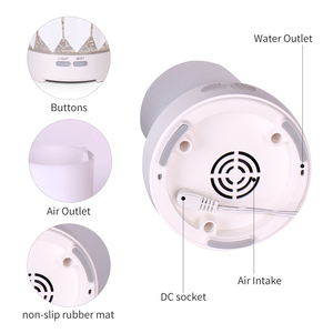 Nhà Máy Thâm Quyến Bán Buôn Điện Thủy Tinh Hương Liệu Tinh Dầu Khuếch Tán Với Đèn LED - Product Image 4