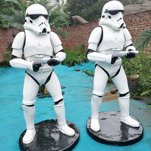 Estatua de fibra de vidrio tamaño real de personaje de película - Product Image 1