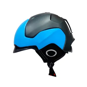 Helm Ski Salju untuk Pria, Helm Olahraga Snowboard Salju untuk Pria, Helm Skuter Musim Dingin, Keamanan Kustom, Perangkat Pelindung Olahraga Tahan Air, Portabel