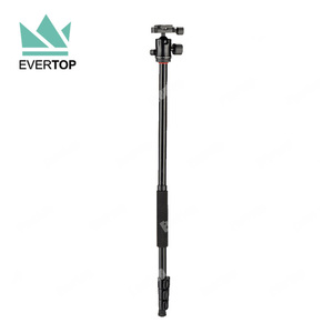 TS-PT101N High Quality Panorama Ball Head Aluminium Professional Tripod Digital Camera Tripod <strong>Monopod</strong> for DSLR Video Cell Phone