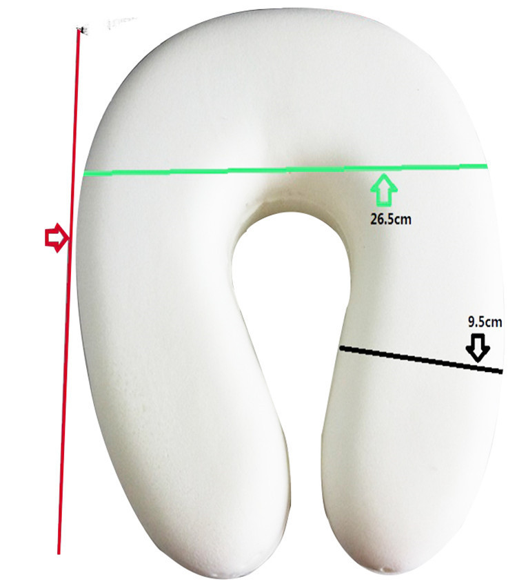 High quality Perfect Curve Super Soft Neck Support Travel Pillow