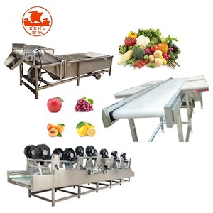 Industriale di Frutta Verdura di Lavaggio Macchina di Disidratazione E Asciugatrici Macchine Per La Pulizia A Secco Linea di Produzione - Product Image 3
