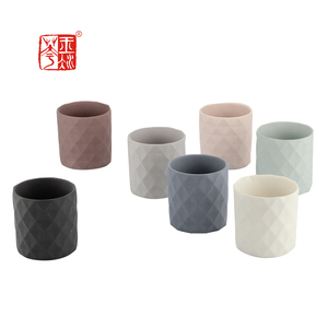 Color arcilla Matt Cactus <span class=keywords><strong>maceta</strong></span> escalera balcón barato <span class=keywords><strong>de</strong></span> cerámica olla pequeña flor - Product Image 1