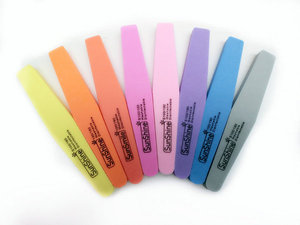 Tampon lavable pour ongles en forme de demi-lune, avec Logo personnalisé, portable, <span class=keywords><strong>2</strong></span> voies, pour manucure - Product Image 5