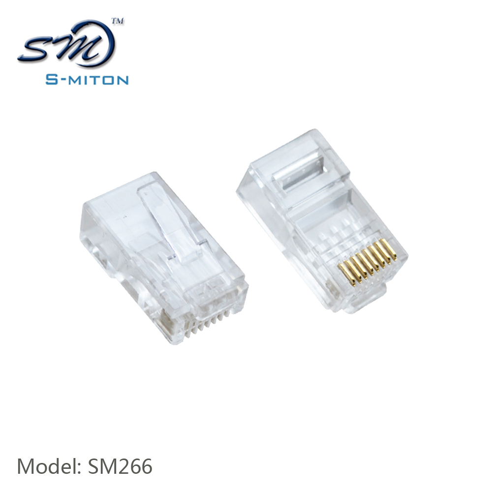 CAT6 terminal 8p8c enchufe de red RJ11 RJ45 conector