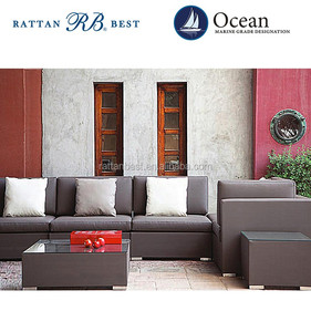 Divano da giardino in <span class=keywords><strong>rattan</strong></span> <span class=keywords><strong>sintetico</strong></span> <span class=keywords><strong>per</strong></span> esterni - Product Image 3