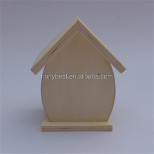 Maisons d'oiseaux en bois suspendues pour l'extérieur Cage à oiseaux en bois Maison à insectes Maison à oiseaux en bois pour l'élevage Boîte mangeoire Cabane Nid d'insectes Habitat - Product Image 5