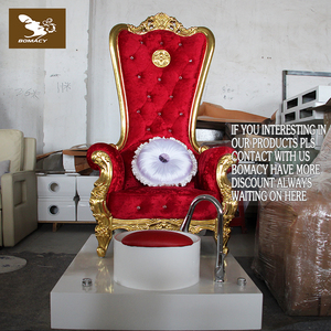 Chaise <span class=keywords><strong>de</strong></span> trône royale à dossier haut Bomacy rouge, chaise <span class=keywords><strong>de</strong></span> <span class=keywords><strong>manucure</strong></span> et <span class=keywords><strong>de</strong></span> pédicure, mobilier <span class=keywords><strong>de</strong></span> salon <span class=keywords><strong>de</strong></span> <span class=keywords><strong>manucure</strong></span>, équipement <span class=keywords><strong>de</strong></span> spa - Product Image 2