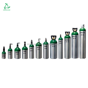 Bouteille d'oxygène médicale M6 1L, Bouteilles et supports, Fournitures d'oxygène, Respiratoire, Bouteille d'oxygène, Aluminium - Product Image 6