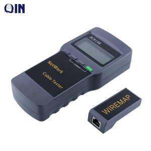 Probador de Red Inalámbrico Multifunción Portátil 3LW-8108 <span class=keywords><strong>Sc8108</strong></span> LCD Digital para Redes de Datos de PC, Probador de Cables de Red CAT5 RJ45 LAN y Teléfono - Product Image 2
