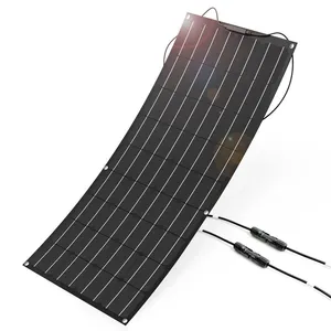 도매 12v 18v 48v 100w 120w etfe 유연한 태양 전지 패널 가격 인도