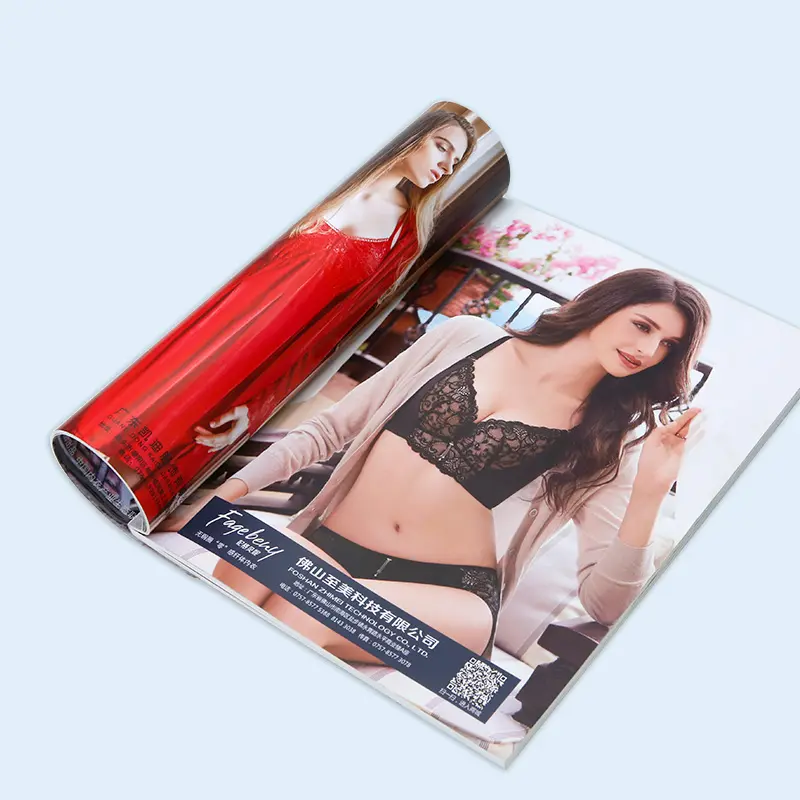 Cheap Full Color Sexo Softcover Personalizado Laminação Adulto Macio A4 Capa Livre Perfeito Bind Gloss China Magazine Book Print Service