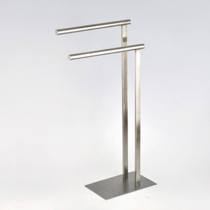 Toallero calentado contemporáneo de acero inoxidable ecológico de diseño de moda para uso en hoteles y apartamentos - Product Image 4