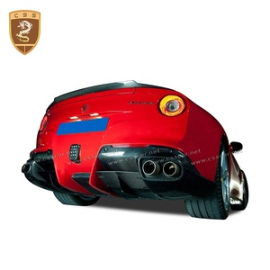 Diffuseur arrière en Fiber de carbone Style RZ, jupes latérales, becquet avant, adapté à la <span class=keywords><strong>Ferrari</strong></span> <span class=keywords><strong>F12</strong></span> Berlinetta, Kit de carrosserie, <span class=keywords><strong>prix</strong></span> d'usine, - Product Image 4