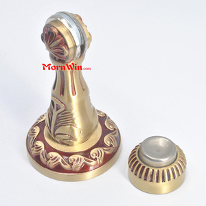 <span class=keywords><strong>Butée</strong></span> de porte <span class=keywords><strong>magnétique</strong></span> en laiton européen pour porte décorative en bois or/bronze <span class=keywords><strong>Butée</strong></span> de porte en laiton décorative de haute qualité pour la maison - Product Image 5