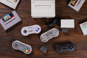 8Bitdo SN30 <span class=keywords><strong>Retro</strong></span> không dây Thiết Lập Trò Chơi Điều Khiển BT <span class=keywords><strong>Gamepad</strong></span> Với <span class=keywords><strong>Retro</strong></span> Receiver Cho <span class=keywords><strong>SNES</strong></span> - Product Image 2