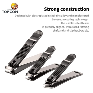 Cortaúñas negro, cortaúñas para uñas, cortaúñas biseladas - Product Image 2