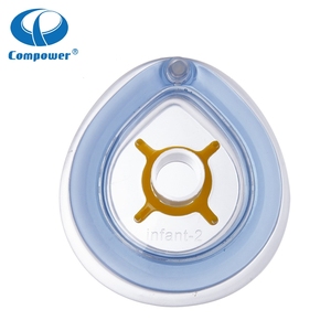 ทิ้งขนาดมาตรฐานสากลAir Cushion<span class=keywords><strong>เด็ก</strong></span>หมุนAnesthetic Face Mask - Product Image 4