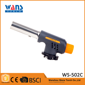 Alta Calidad de Ignición Auto Uso Acampar Al Aire Libre Barbacoa de Gas <span class=keywords><strong>en</strong></span> Casete Antorcha de Llama Azul WS-502C - Product Image 1