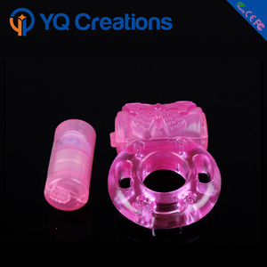 Figa stimolare dell'anello del commercio all'ingrosso Elastico tasto Della Farfalla Anello di Vibrazione Del Rubinetto Del Pene <span class=keywords><strong>Anelli</strong></span> per la Coppia, eiaculazione di ritardo anello del rubinetto - Product Image 3