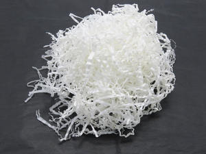 סל מילוי מלית קטן לחתוך כותנה רקמות קראפט להתקמט לבן מגורר נייר עבור אריזת מתנה - Product Image 6