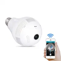 HD 960P Wireless WiFi IP Spy LED Light Bulb Lamp Camera
