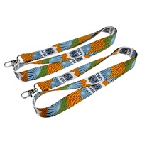 <strong>Best</strong> <strong>Selling</strong> <strong>Custom</strong> Colorful Logo Polyester <strong>Lanyards</strong> with Hook for Adult ID Cards