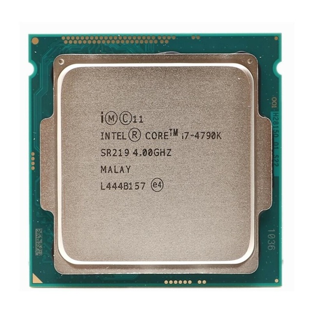 Used for Intel I7-4790K/SR219 Processor 8M Cache up to 4.40 GHz LGA1150 CPU for Desktop in Stock