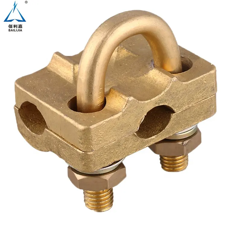 Nối Đất Brass U Bolt Rod Kẹp