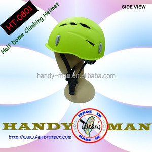 Casco de Escalada HT-0801 de Media Cúpula con Certificación CE y UIAA para Escalada en Roca, Montañismo, Acceso por Cuerda y Protección de Cabeza en Altura - Product Image 3