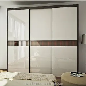 Lençol de 3 portas estilo godrej impresso guarda-roupa, ideias de guarda-roupa moderna