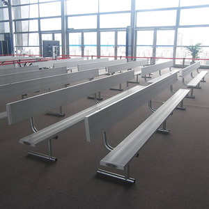 Ngoài Trời Sân Vận Động Công Viên Vườn Lớp Phủ Nhôm Băng Ghế Dự Bị - Product Image 3