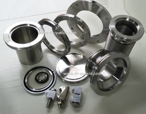 Phụ Kiện & Linh Kiện Mặt Bích Chân Không Siêu Cao Bằng Thép Không Gỉ Đầu Ống Hàn Nửa Núm Vú ISO CF KF - Product Image 4