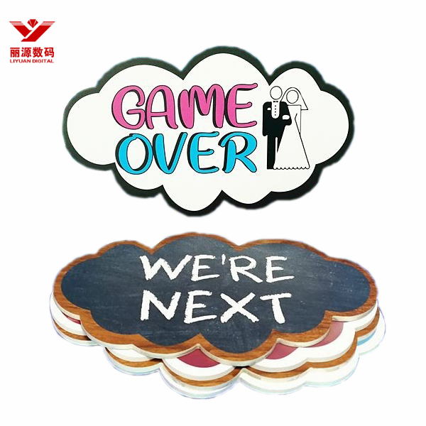 Reusable Portable Die Cut Decor Event For Party Photo Props