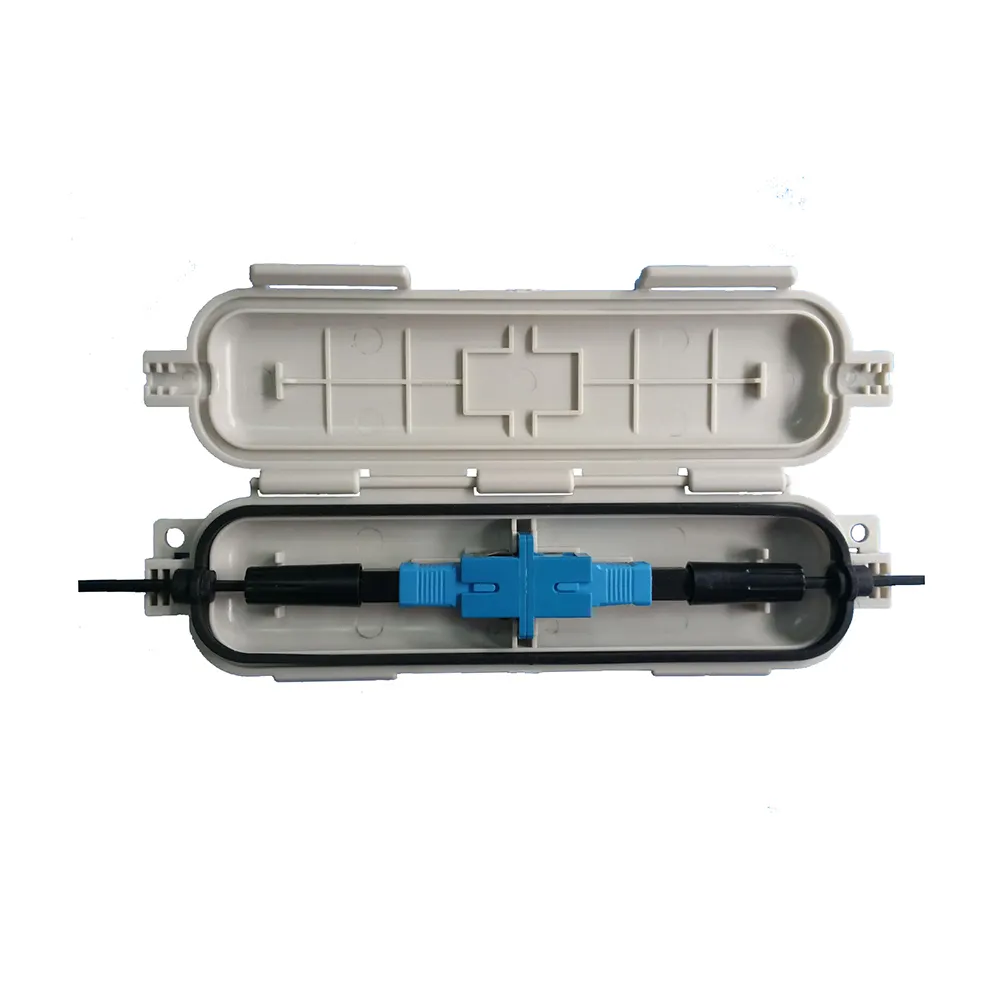 Fabriek Prijs Glasvezel Splice Beschermende Bescherming Junction Box Voor Outdoor FTTH Drop Kabel