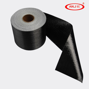 300gsm 600gsm UD CFRP Carbon Fiber Reinforced Polymer voor Beton Structuren