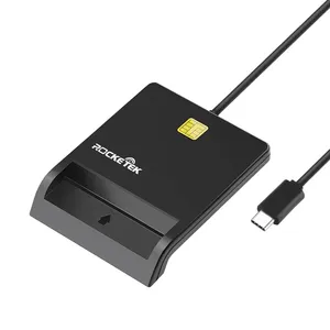 A lungo raggio emv iso portatile 7816 usb c intelligente atm card reader