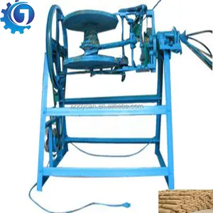 Paddy rice straw stalk rope making machine Rope braiding machine Wheat straw stalk rope maker