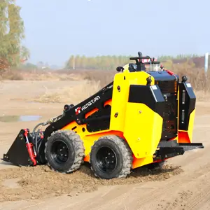 Pasar Eropa Loader 30HP Mini Track atau Wheel Loader 300 T Pompa Hidrolik Skid Steer