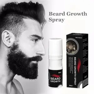 Kit de Soins De barbe Huile de Barbe Organique avec Effet Rapide