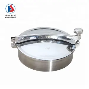 Sanitary Stainless Steel Tangki Bulat Manhole Cover