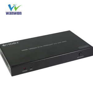 Extensor HDMI de 18 Gbps Compatible con 4K a 60 Hz, <span class=keywords><strong>YUV</strong></span> 4:4:4, CEC, HBR 7.1 Canales con POC, HDCP2.2, Compatible con ARC por Cat5e Cat6 hasta 100 m - Product Image 2
