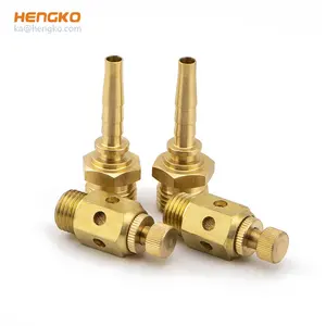 Air Flow Speed Controller Breather Vent Sintered Bronze Pneumatic Muffler