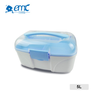 Multiusos PP plástico pequeño hogar botiquín con cerradura - Product Image 2