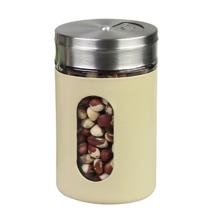 Assortiment de pots à épices en verre avec couvercles métalliques, Shaker de luxe, pour la cuisine, vente en gros, pièces - Product Image 5
