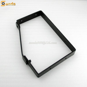 Support mural en fer forgé noir mat, 1 pièce, fixation <span class=keywords><strong>amovible</strong></span> - Product Image 2